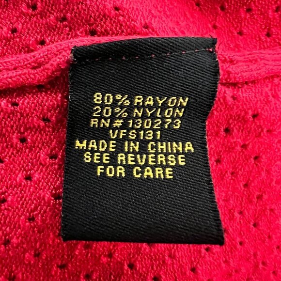 Lee Womens Multicolor Long Slit Sleeve Round Neck Perforated Top Size XL - Picture 10 of 10